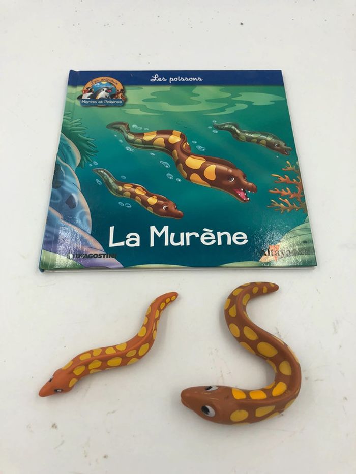 Livre + 2 figurines / la Murène collection Altaya