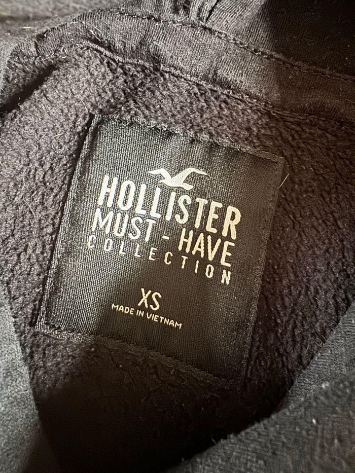 Sweat à capuche Hollister noir - photo numéro 5