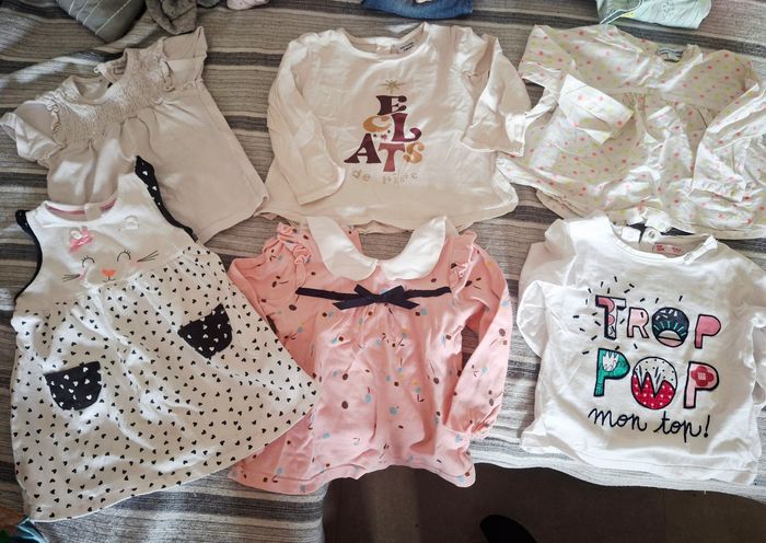 lot de vêtements fille 18-24 mois  très bon état