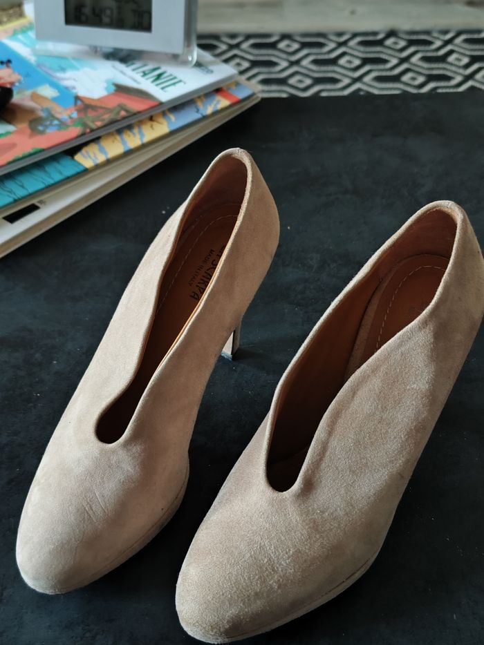 Escarpins cuirs  la Scarpa cuir italien - photo numéro 6