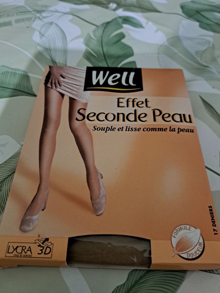 Taille 2 collant couleur naturel