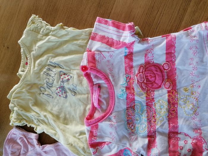 Lot 5 t shirts 6 mois - photo numéro 2