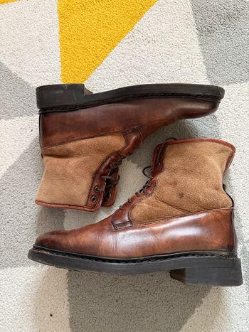 Bottes en cuir marron avec intérieur polaire Finsbury Taille 41
