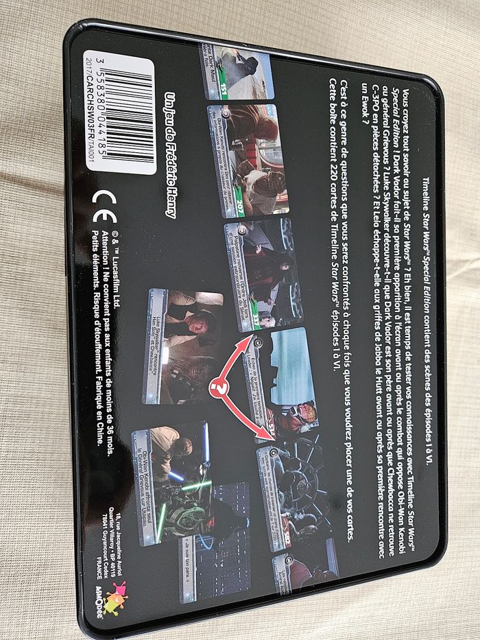 Timeline édition spéciale Star Wars