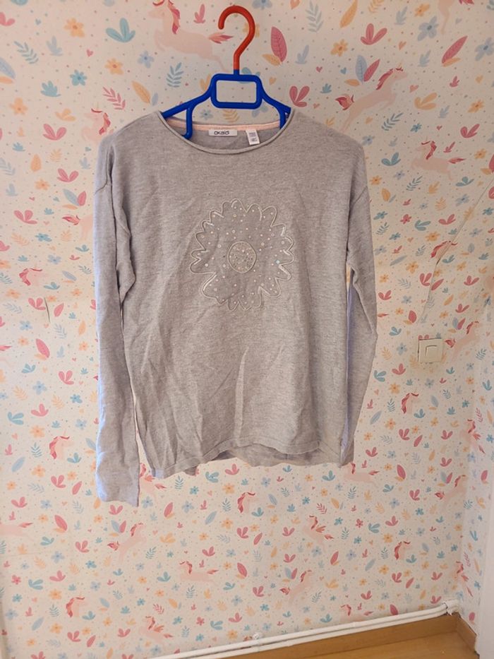 Pull fleurs 🌸 à sequins