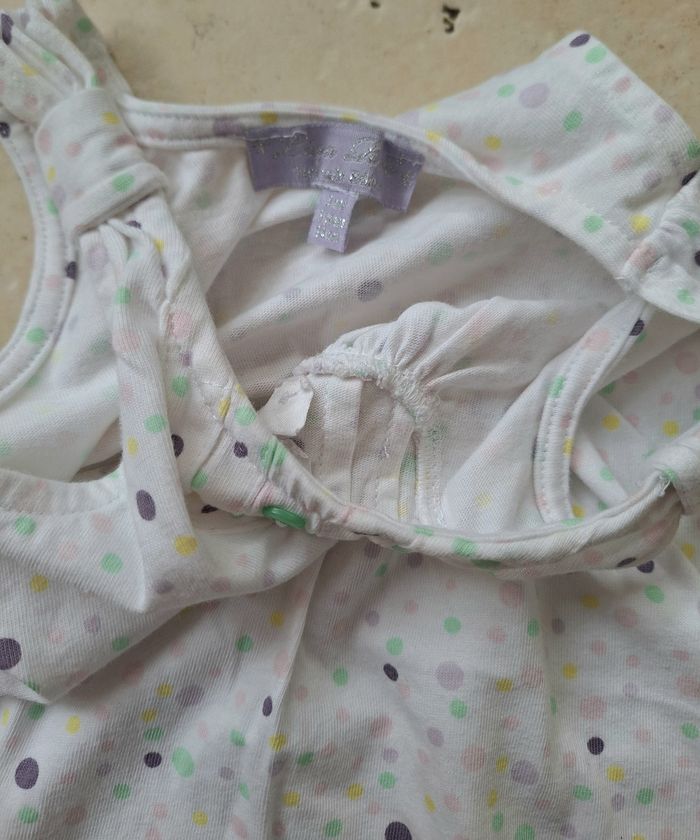 Chemise de nuit été Lisa Rose à pois - 3 ans - photo numéro 3