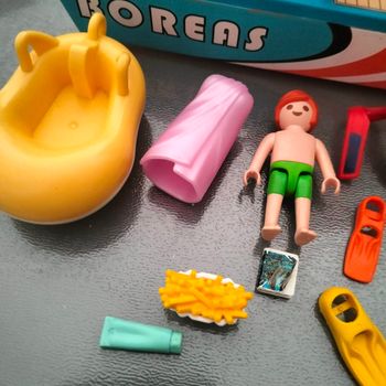 Trimaran playmobil amélioré avec accessoires (282)