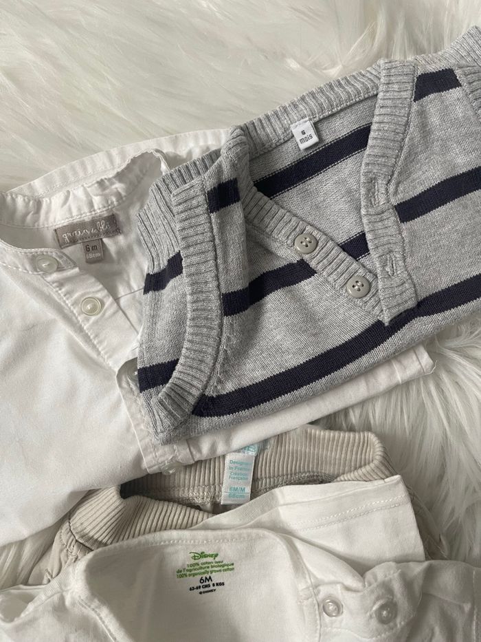 Ensemble d été pour bébé garçon 6 mois - photo numéro 2