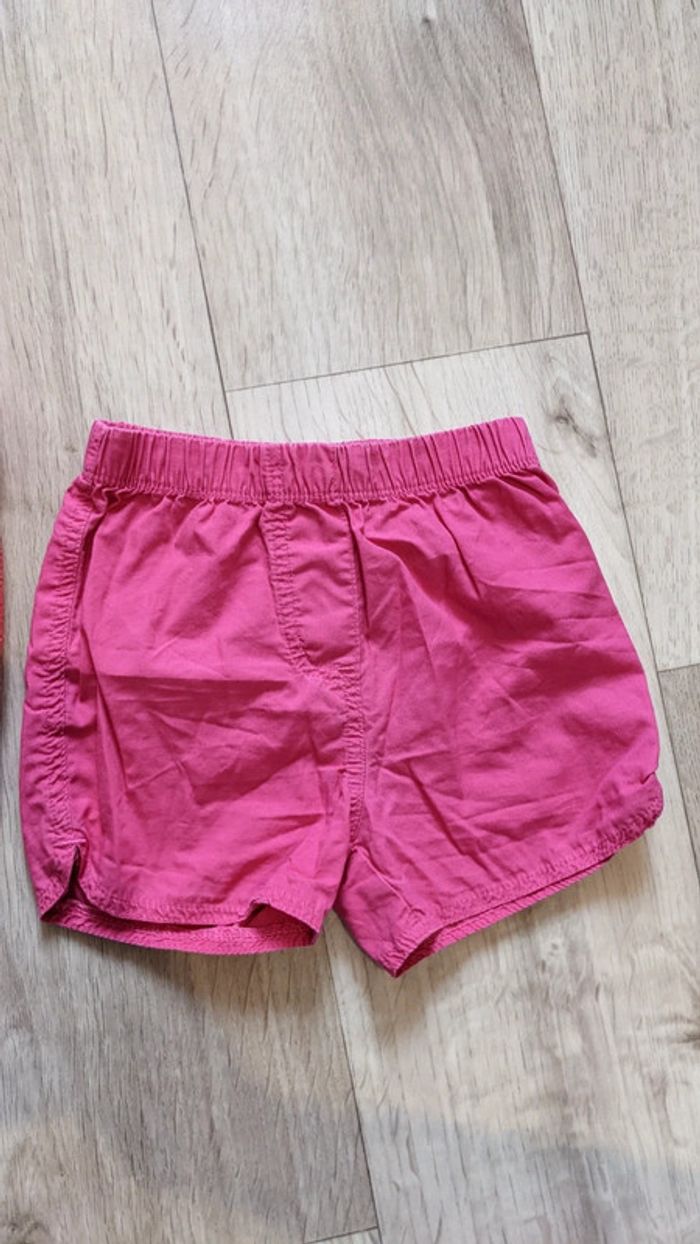 Lot de 2 shorts bébé fille 9 mois - photo numéro 11