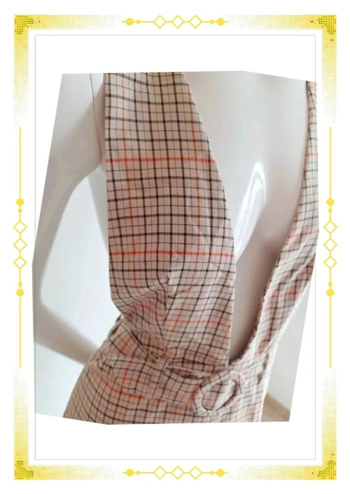 Robe à carreaux Bershka - photo numéro 4