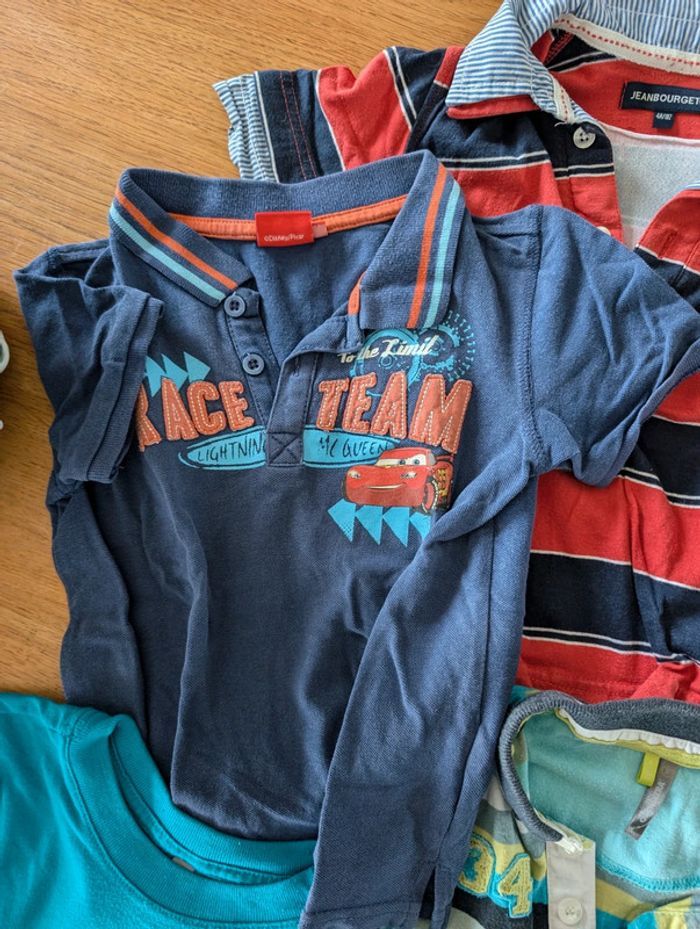 Lot 6 tee-shirt manches courtes 4 ans garçon. - photo numéro 7