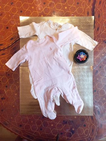 LOT 2 Pyjamas 3mois a 6mois