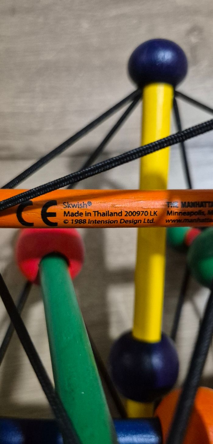 Jouet Skwish en bois 2 en 1 - photo numéro 3