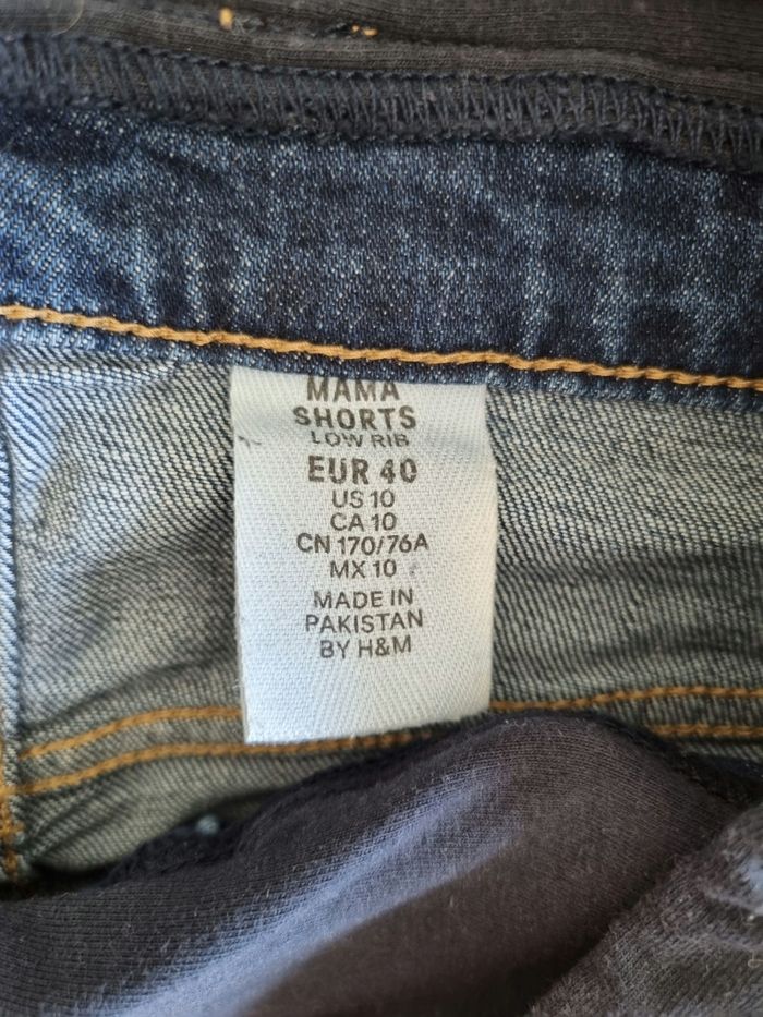Short grossesse jeans H&M taille 40 - photo numéro 4