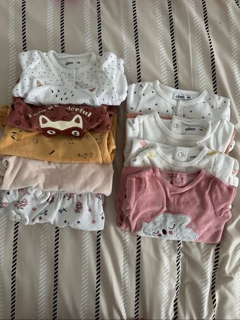 Lot de 9 pyjamas Kiabi , gémo