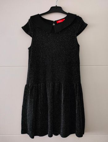 Robe noire paillettes