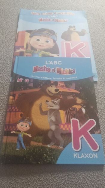 Lot de 5livres masha et michka