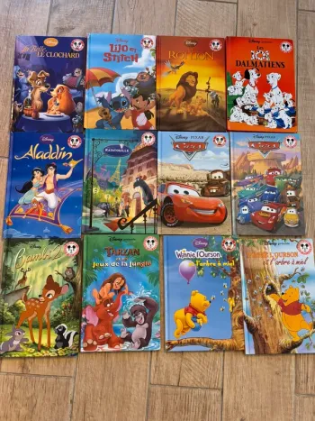 Lot de livres Disney