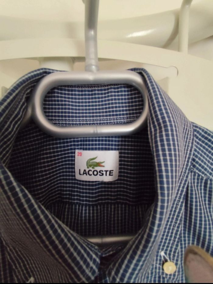 Chemise sans manches Lacoste tour de cou 39 cm - photo numéro 5
