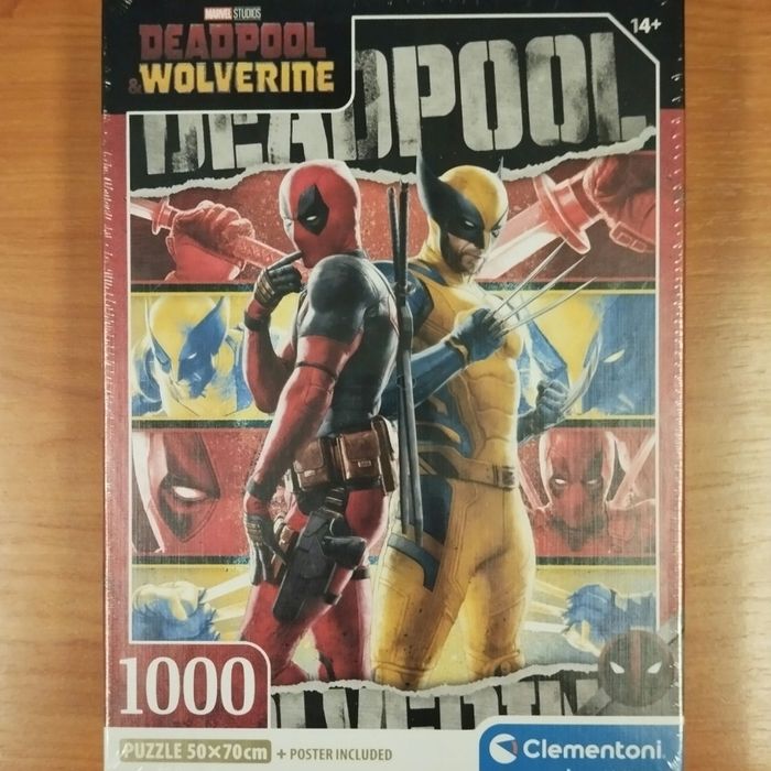 Deadpool & Wolverine : Puzzle 1000 pièces Clementoni