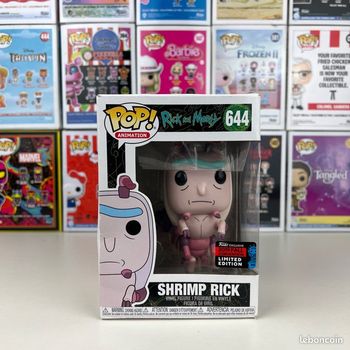 Figurine Funko Pop Rick and Morty - Shrimp Rick #644 - 2019 Fall Convention Edition Limitée