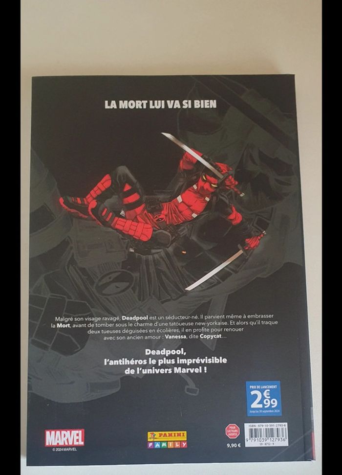 Livre bd deadpool toute la ville en parle - photo numéro 4