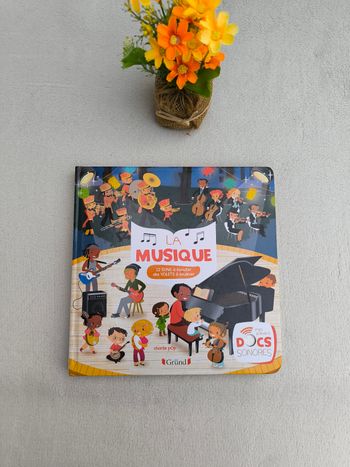 Livre sonore La musique Gründ