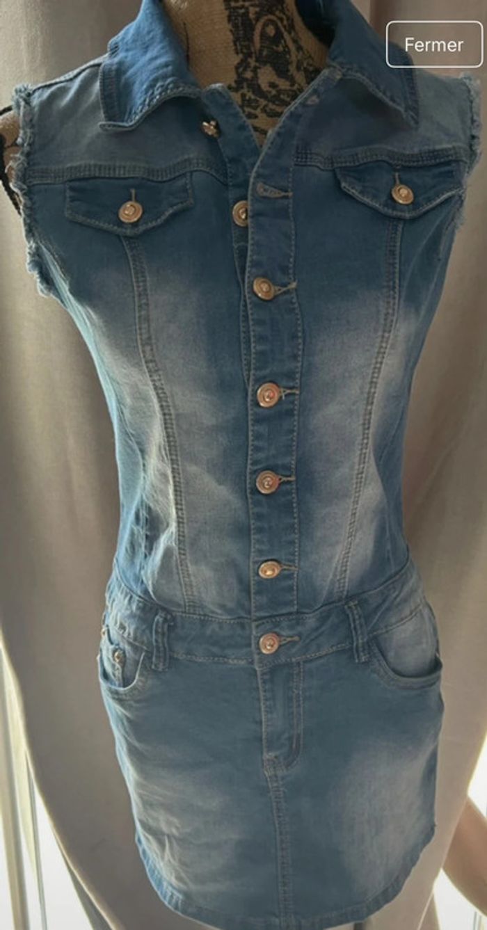 Robe jeans