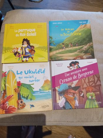 Lot de 4 livres MacDo pour enfants 