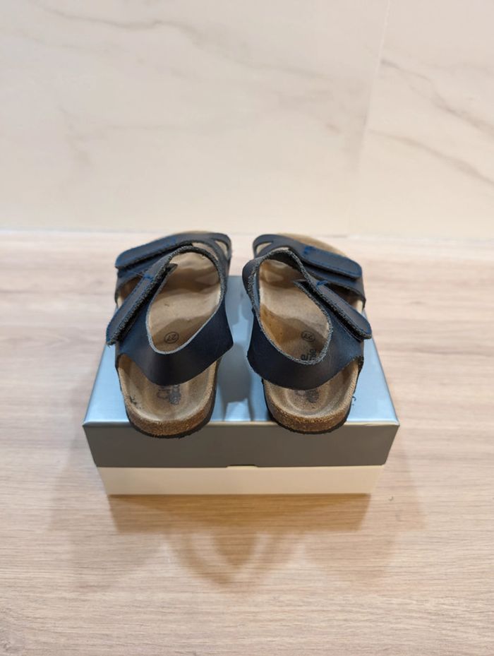 Sandales bleu marine Citrouille et Compagnie - Taille : 27 - photo numéro 4