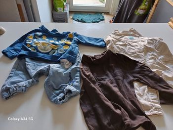 Tenu en 3 miis salopette polo pantalon