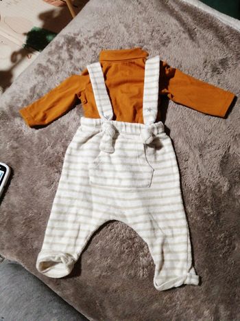 Salopette zara col roulé kiabi, mixte