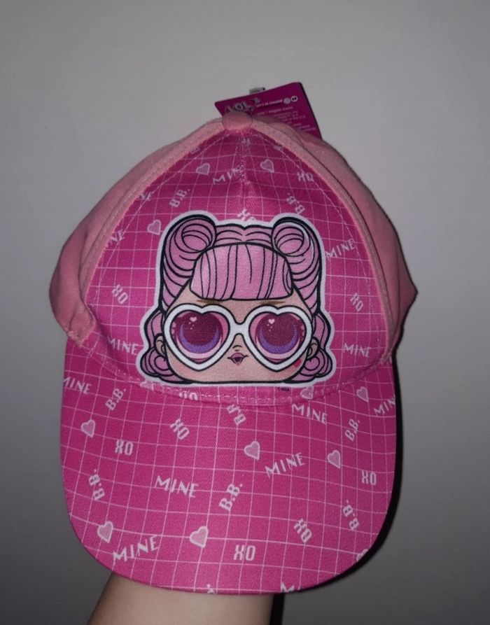 Casquette poupee lol surprise neuve taille 52 cms