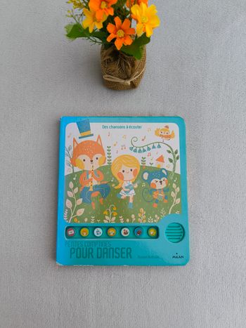 Livre musical Petites comptines pour danser Milan