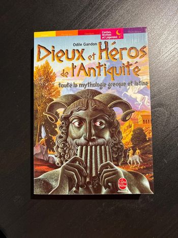 Livre Dieux et Héros de l’Antiquité