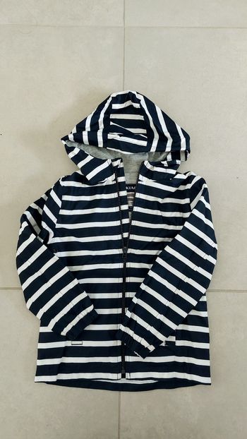 Veste coupe vent marinière 5 ans en TBE
