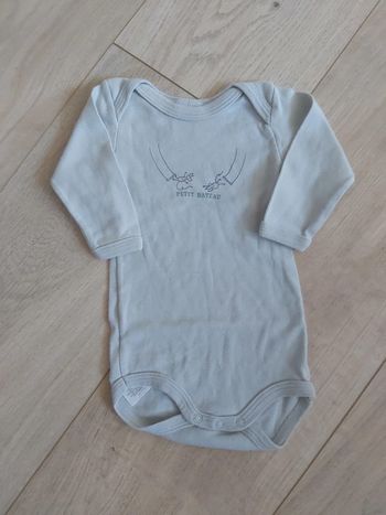 Bodie manches longues mixte garçon/fille Petit Bateau 3 mois (78)