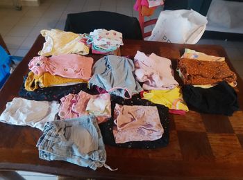 Lot vêtement d été pour filles
