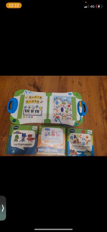 Magic book + 3 livre
