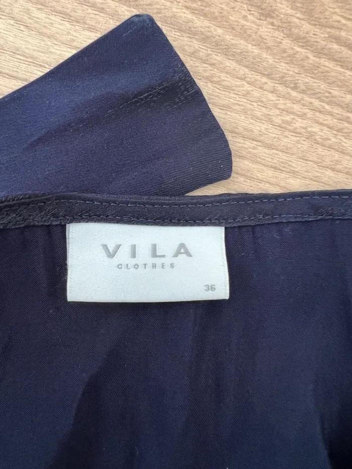 Blouse col V femme Villa - photo numéro 4