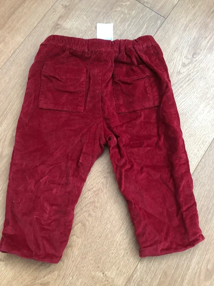 Pantalon velours Jacadi bébé garçon 12pm is - photo numéro 3