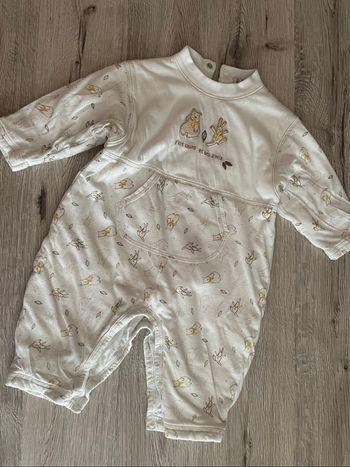 Turbulette motif ourson lapin