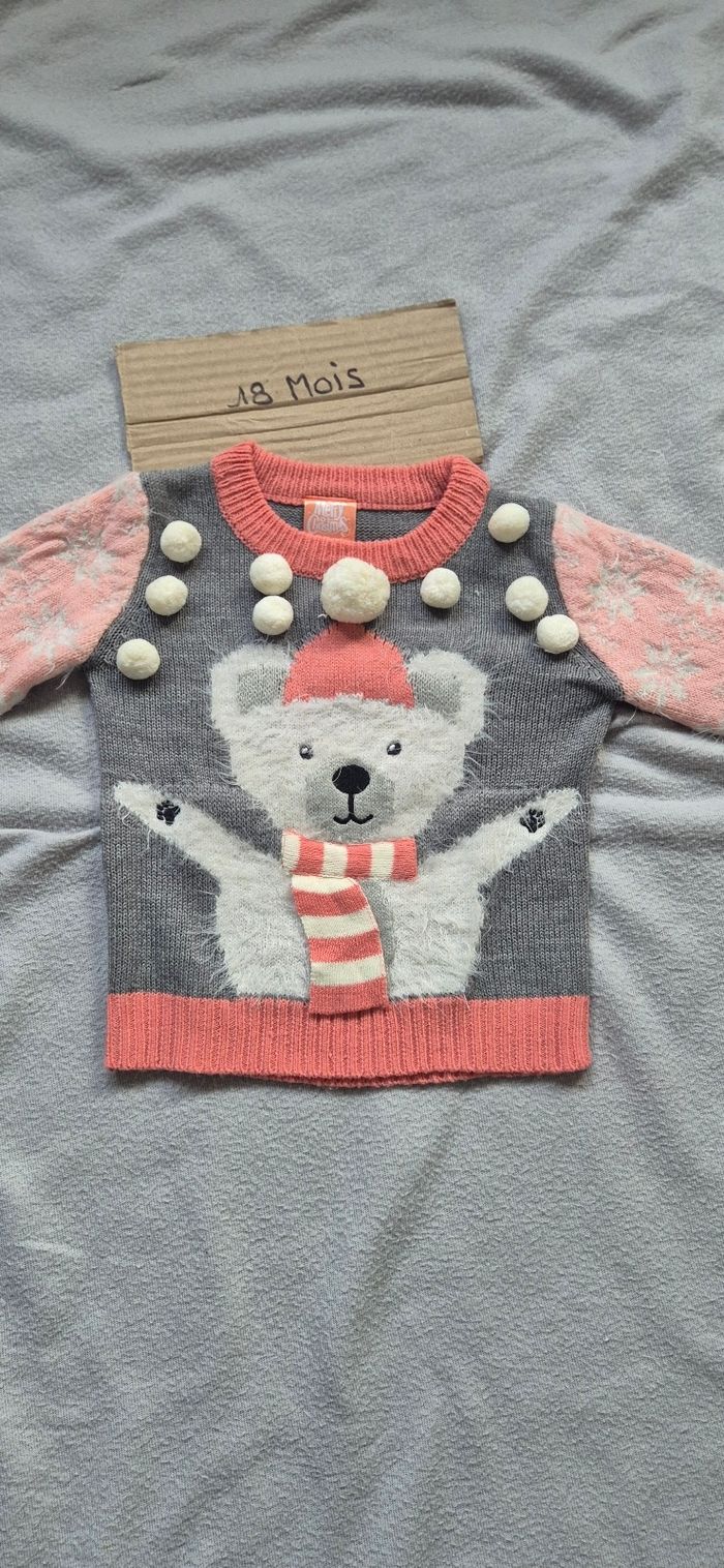 Pull de noel 1-2 ans