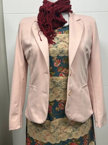 Veste rose pâle