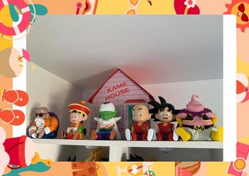 Lot figurine tirelires dragon Ball