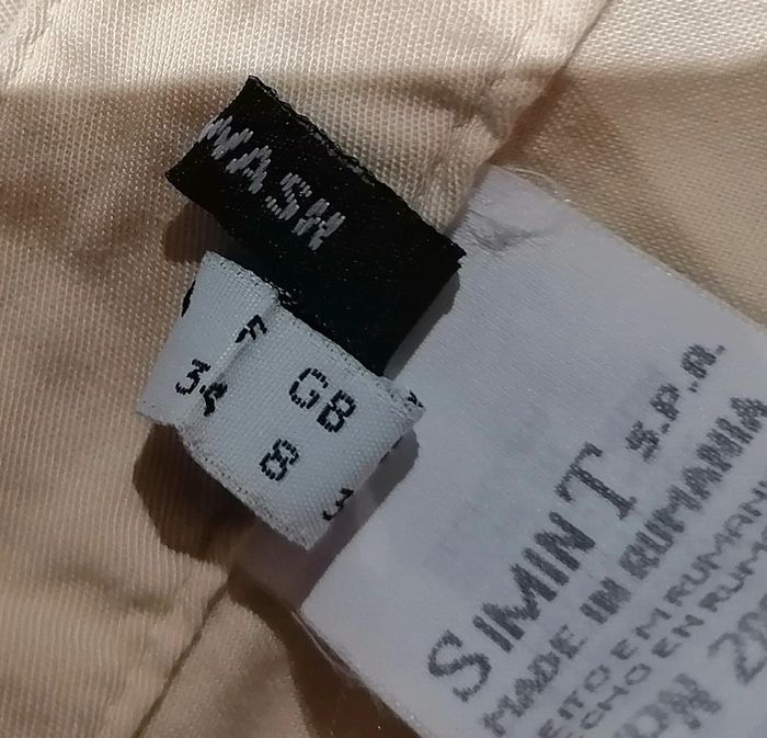 Pantalon beige évasé Taille 34/36 Armani Jeans - photo numéro 14