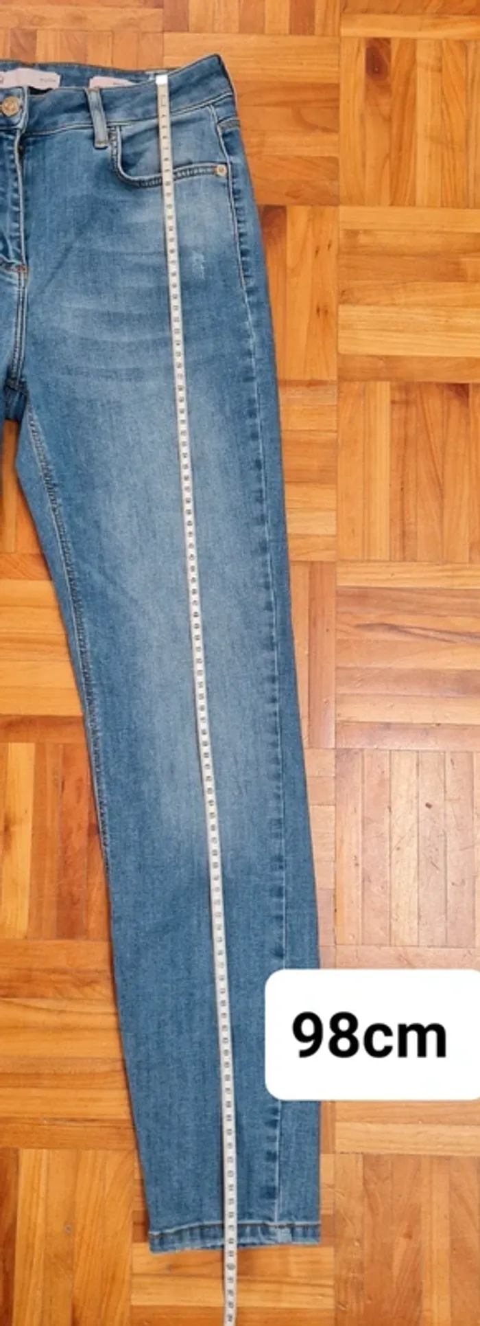 Jeans femme taille haute Motivi T38 FR - photo numéro 12