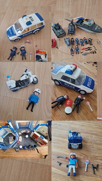 Lot playmobil police
