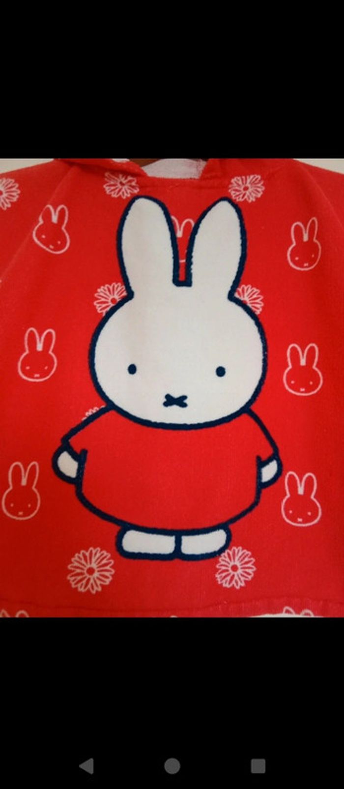 Cape de bain ou de piscine.  Miffy - photo numéro 2