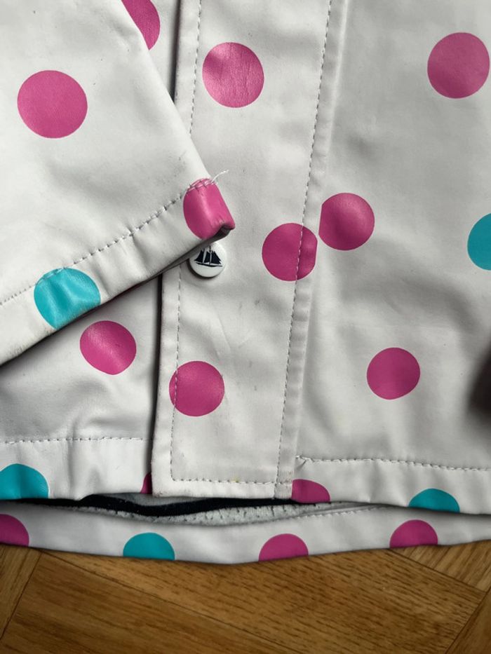 Coupe vent ciré imperméable fille 4/5 ans hublot - photo numéro 3